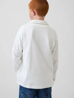 Kids Heavyweight Relaxed Polo Shirt