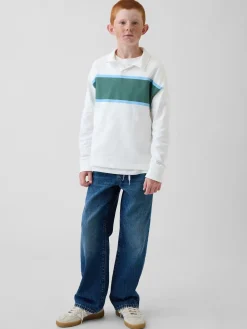 Kids Heavyweight Relaxed Polo Shirt