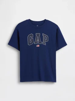 Kids Heavyweight Relaxed Gap Logo T-Shirt