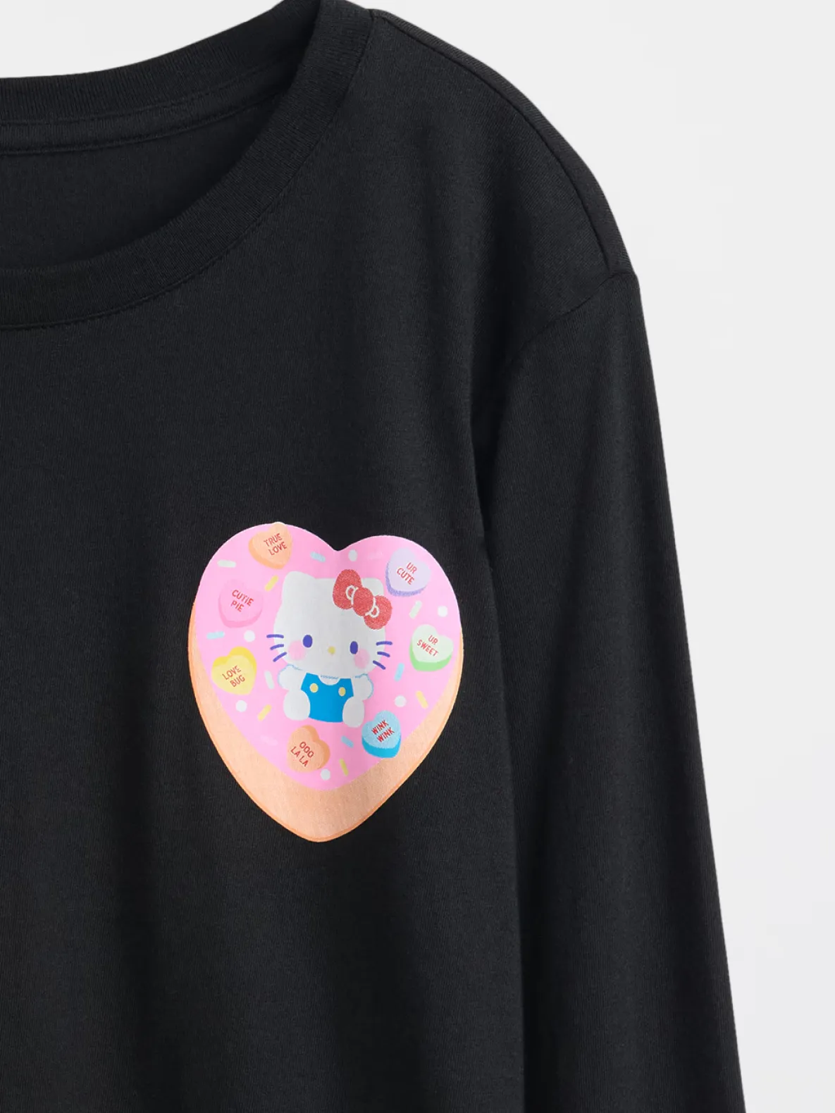 Kids Hello Kitty Oversized Graphic T-Shirt