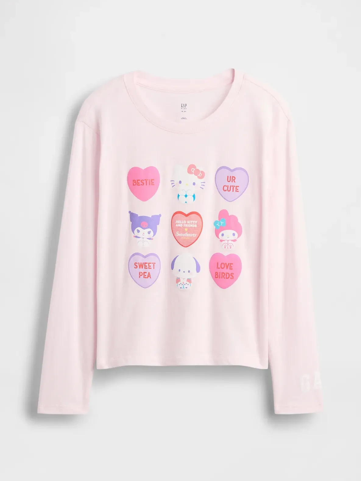 Kids Hello Kitty Oversized Graphic T-Shirt