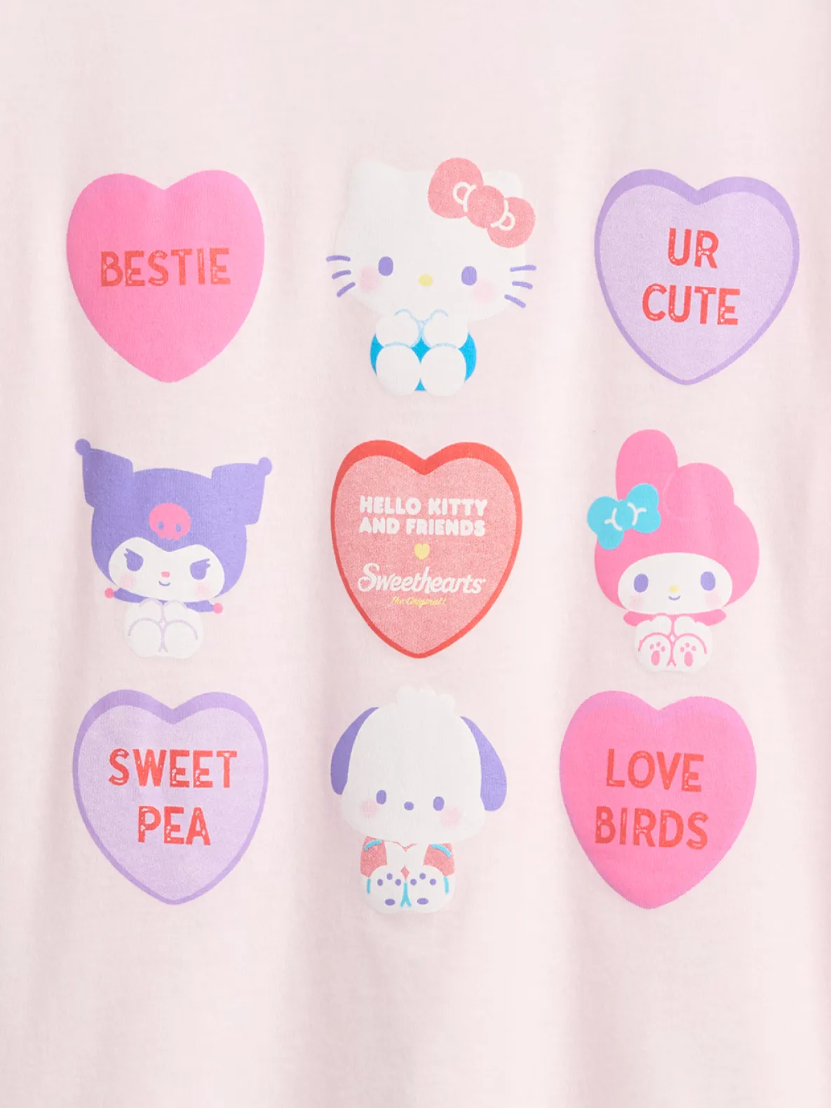 Kids Hello Kitty Oversized Graphic T-Shirt