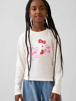 Kids Hello Kitty Oversized Graphic T-Shirt