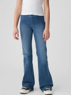 Kids High Rise Crossover Flare Jeans