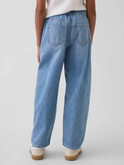 Kids High Rise Easy Barrel Jeans