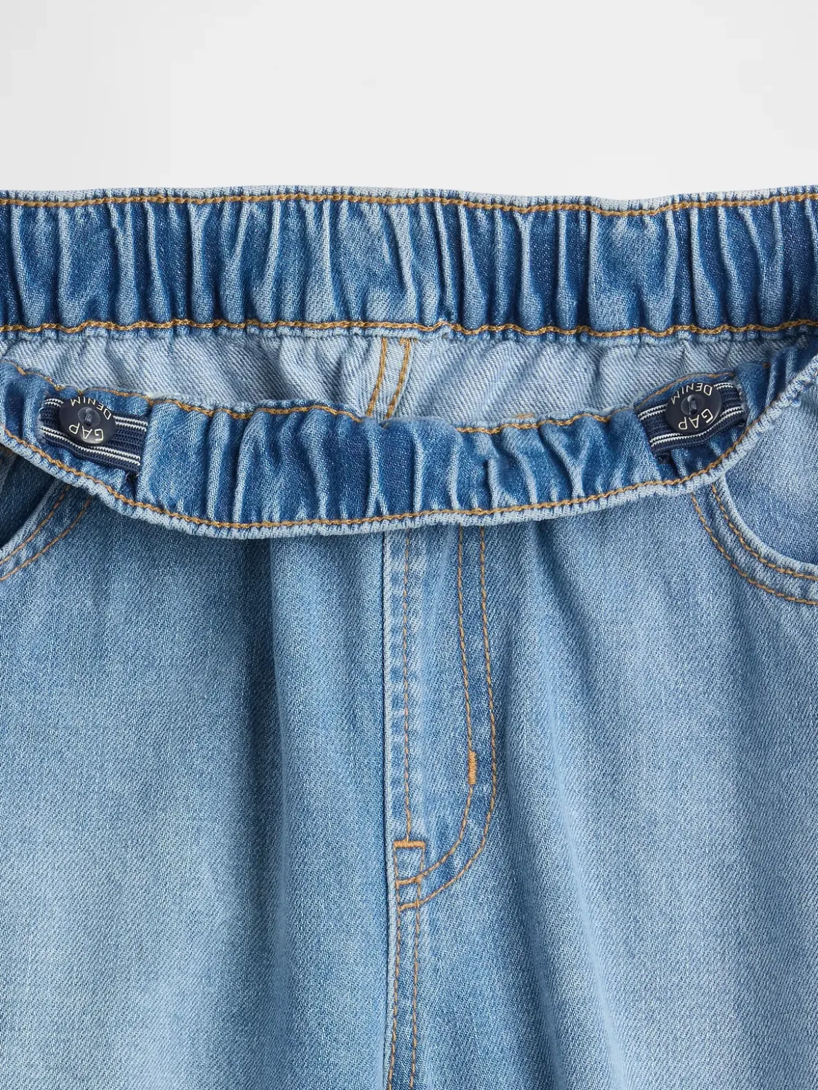 Kids High Rise Easy Barrel Jeans