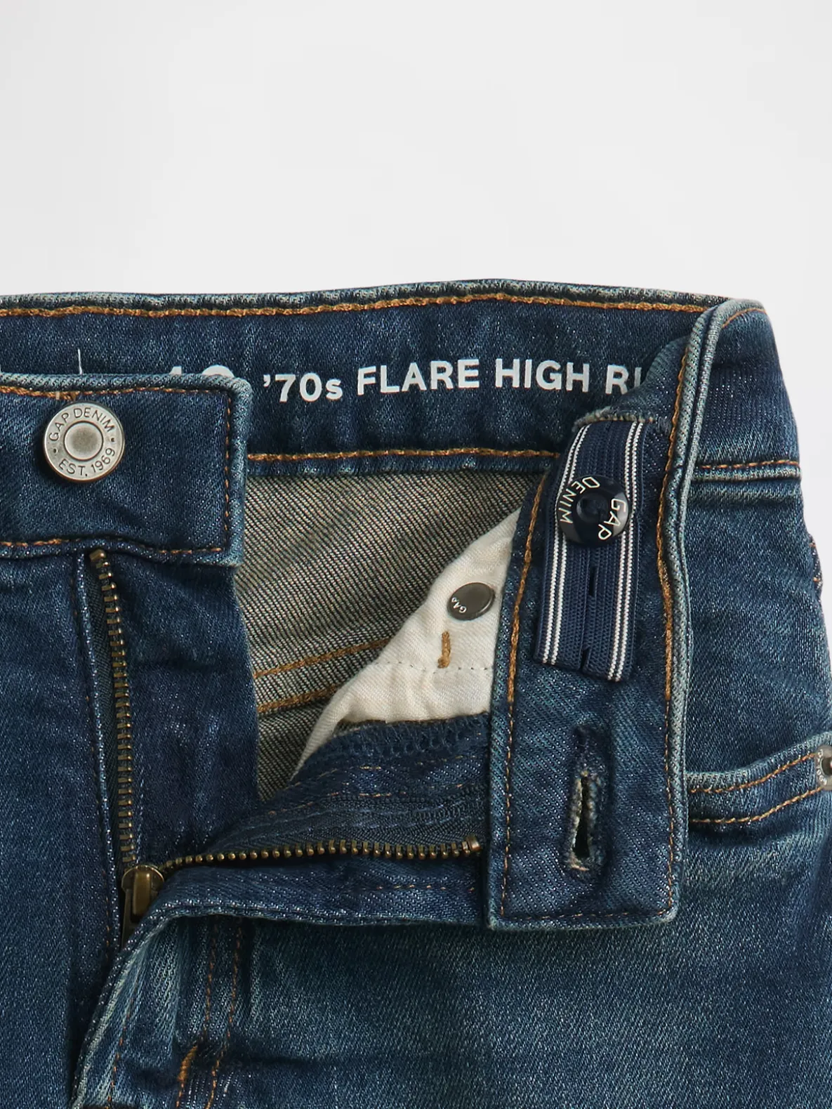 Kids High Rise '70s Flare Jeans