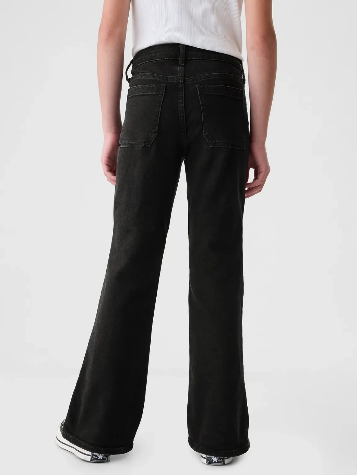 Kids High Rise '70s Flare Jeans