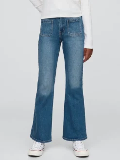 Kids High Rise '70s Flare Jeans