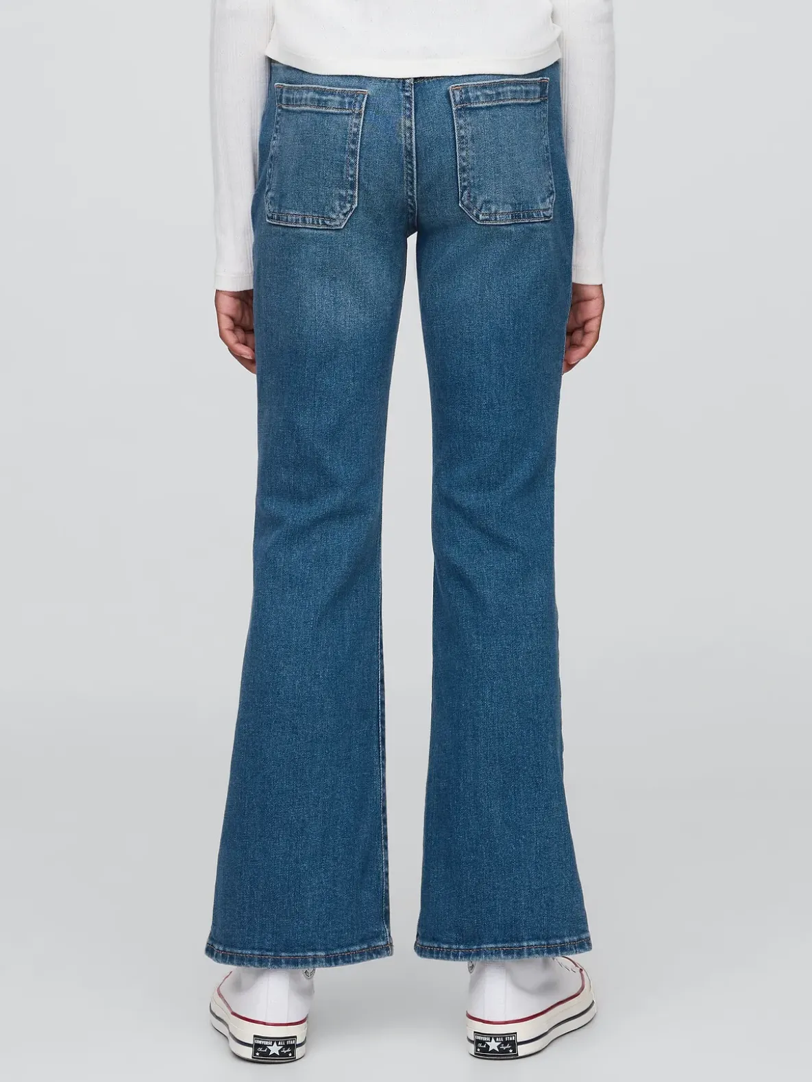 Kids High Rise '70s Flare Jeans
