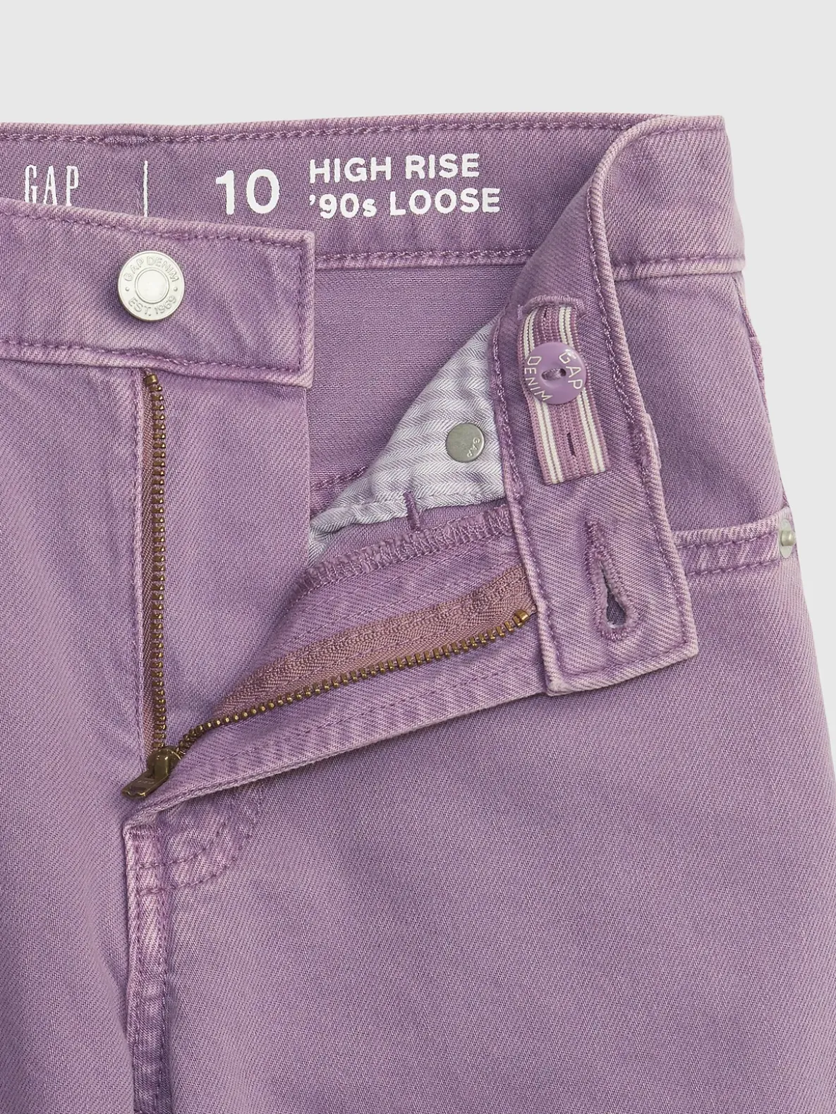 Kids High Rise '90s Loose Jeans