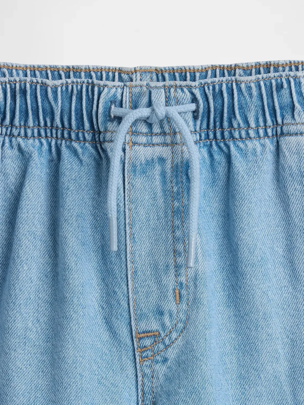 Kids High Rise Stride Easy Wide-Leg Ankle Jeans