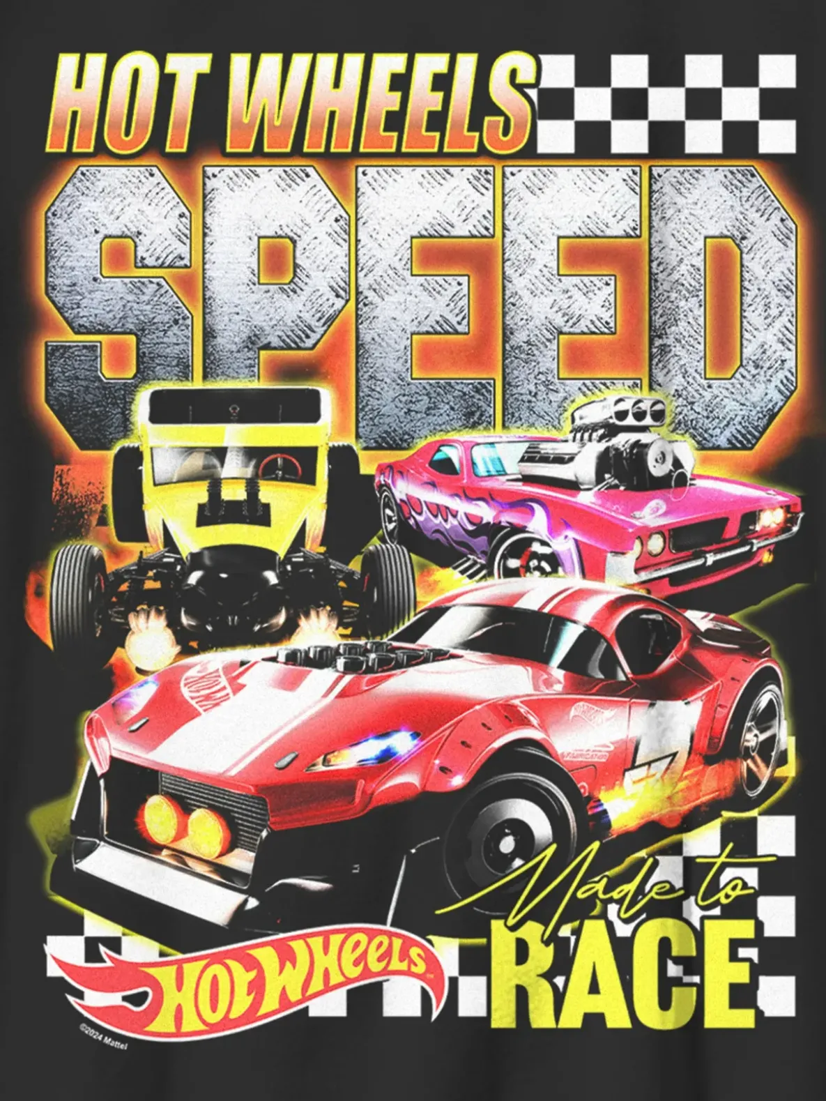 Kids Hot Wheels Speed Graphic T-Shirt