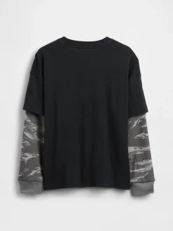 Kids 2-in-1 Graphic Logo T-Shirt