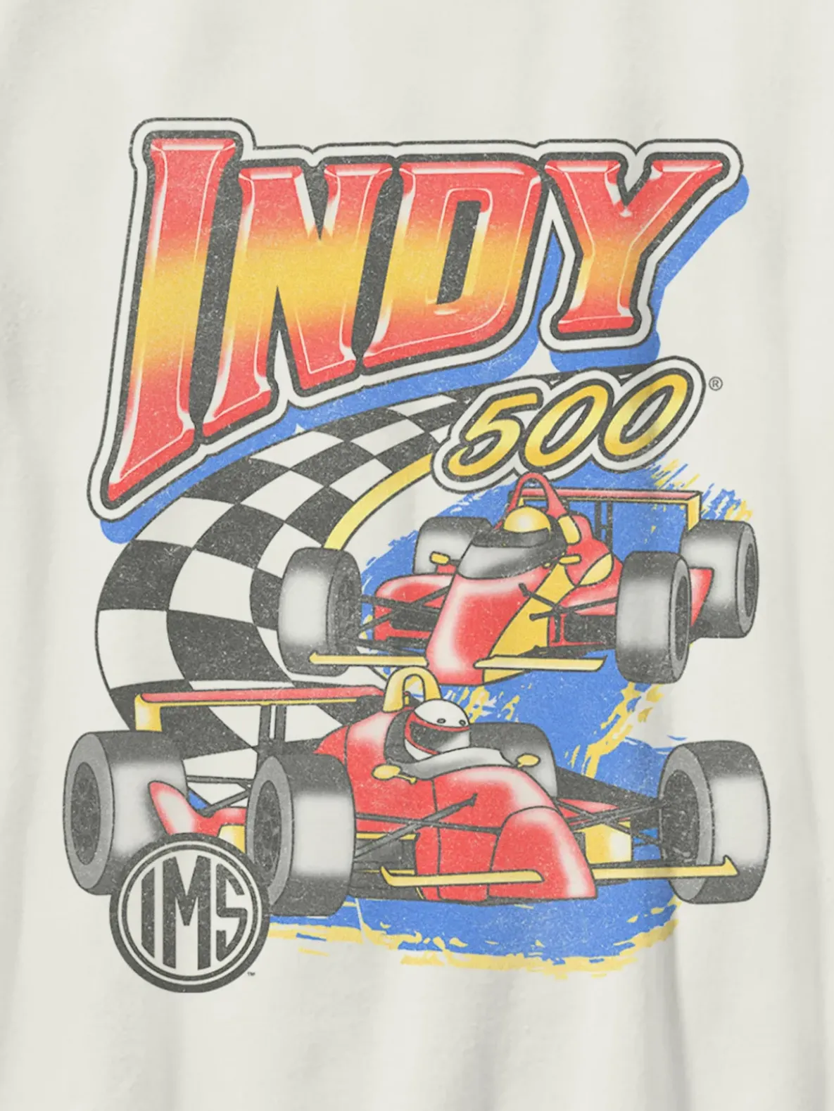 Kids Indy 500 Swoosh Graphic T-Shirt