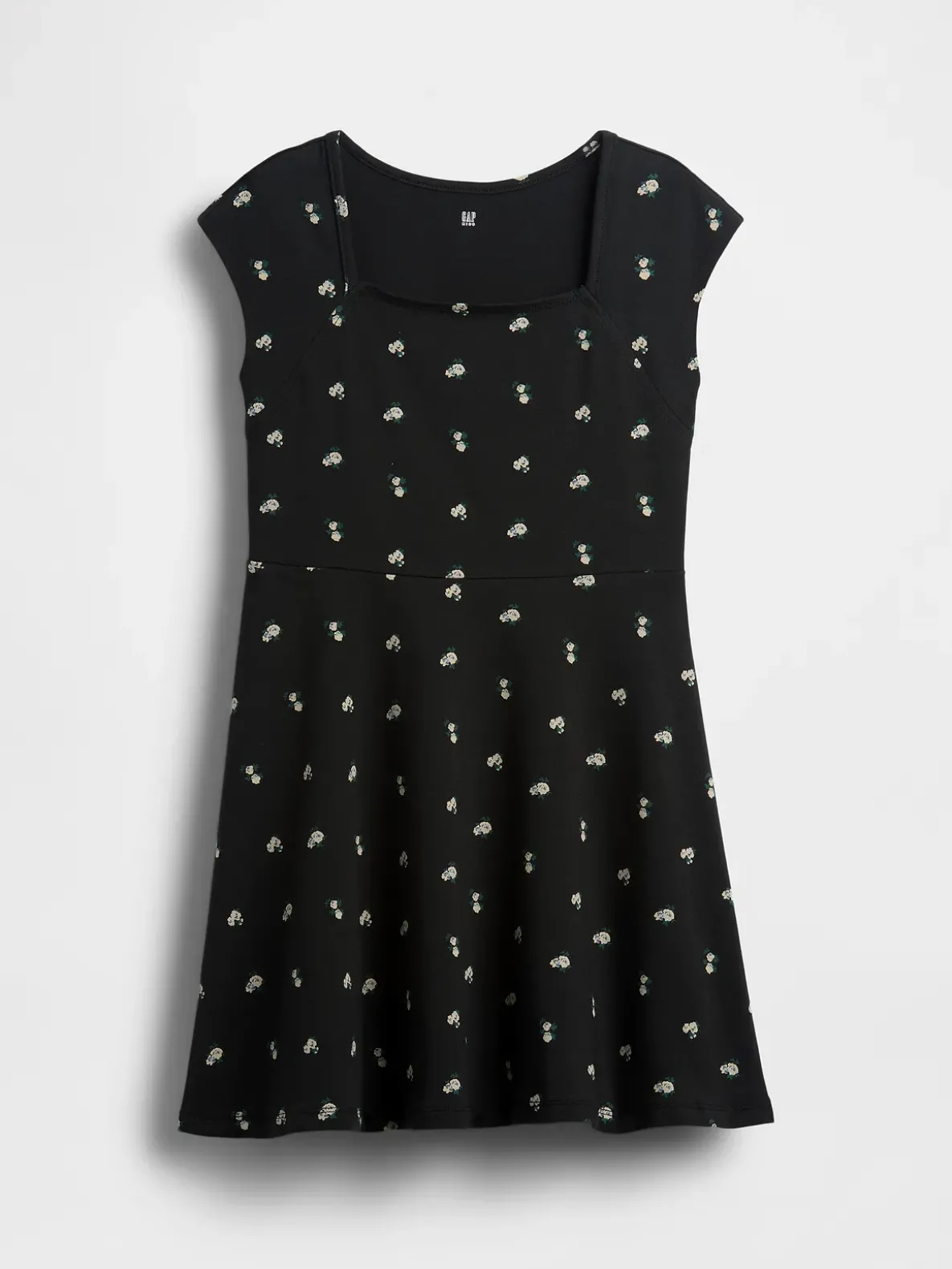 Kids Jersey Square-Neck Dress