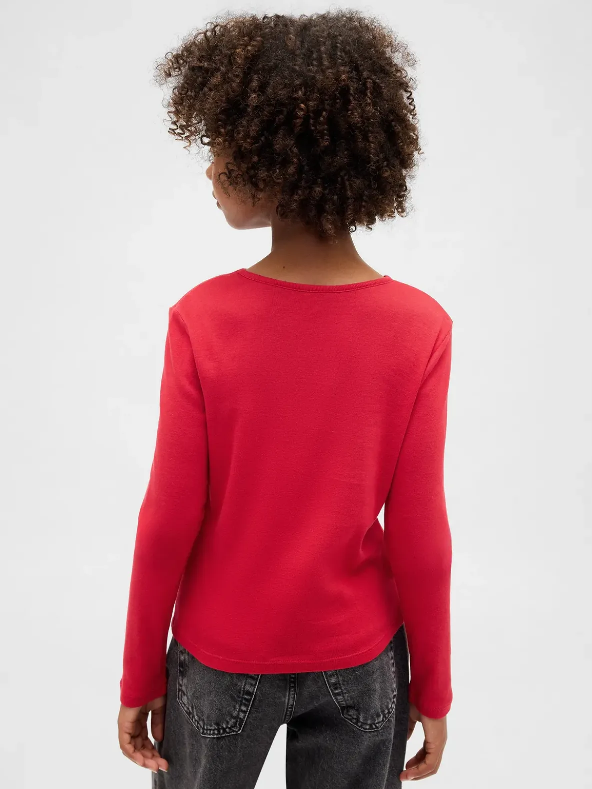 Kids Keyhole Bow Fitted T-Shirt