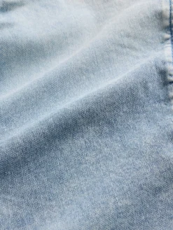 Kids Knit Denim Zip Hoodie