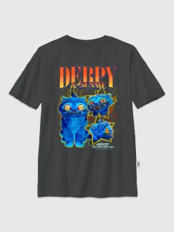 Kids K-Pop Demon Hunters Derpy y2k Graphic T-Shirt