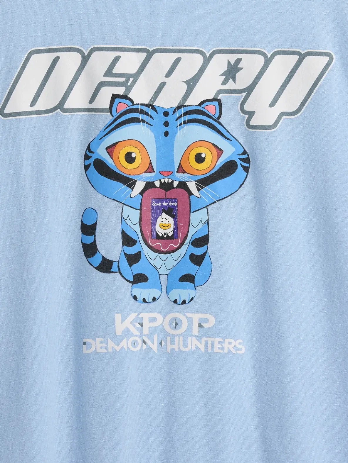 Kids KPop Demon Hunters Graphic Tunic T-Shirt