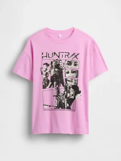 Kids KPop Demon Hunters Graphic Tunic T-Shirt