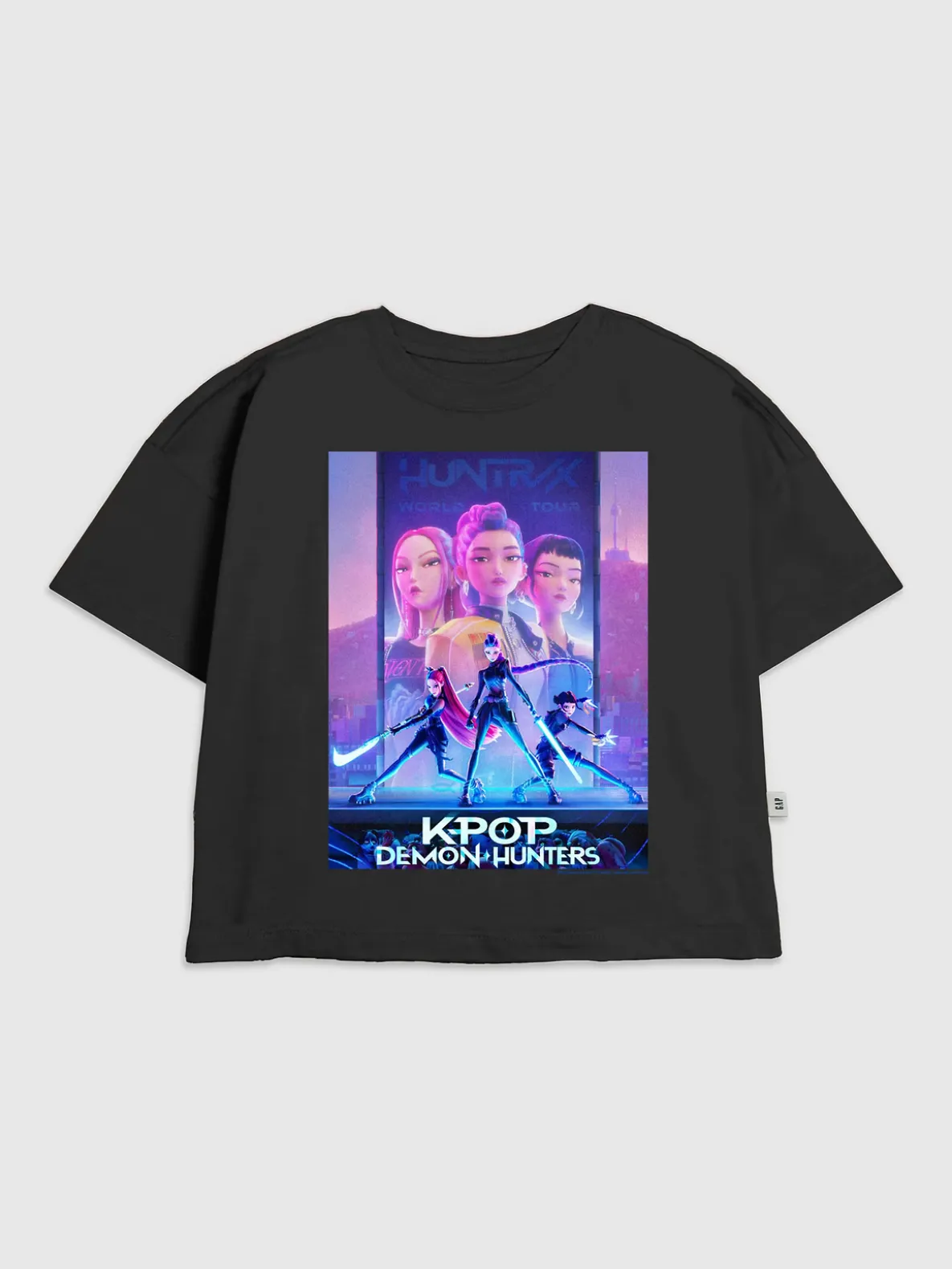 Kids K-Pop Demon Hunters Poster Graphic T-Shirt