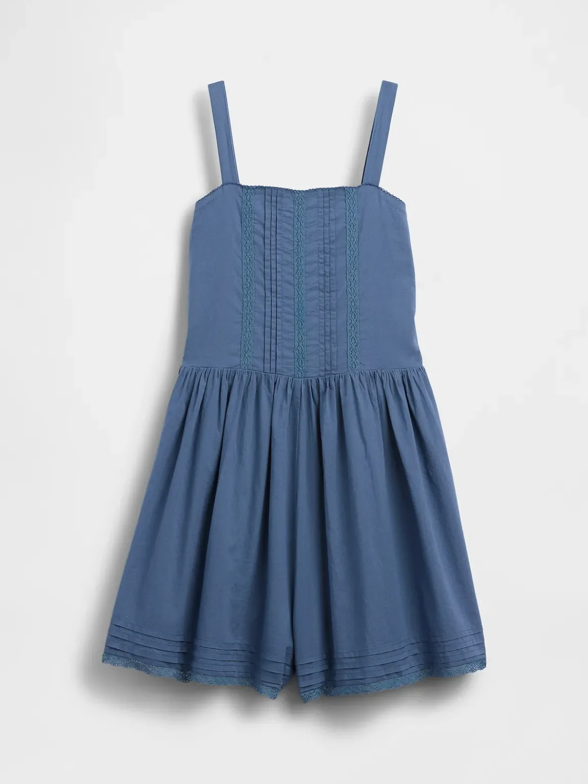 Kids Lace-Trim Romper