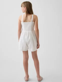 Kids Lace-Trim Romper