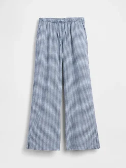 Kids Linen-Cotton Easy Wide-Leg Pants
