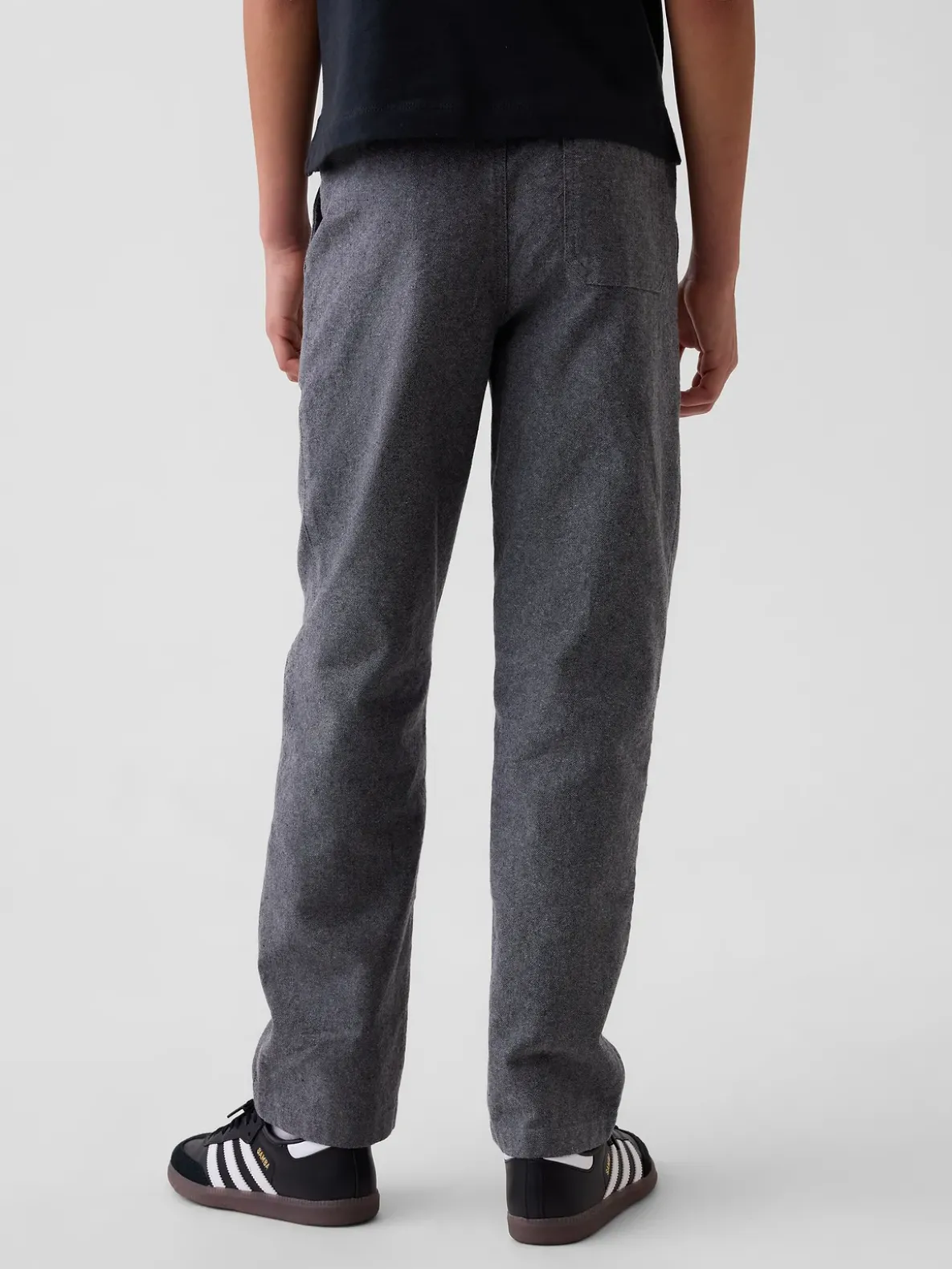 Kids Linen-Cotton Relaxed Easy Pants