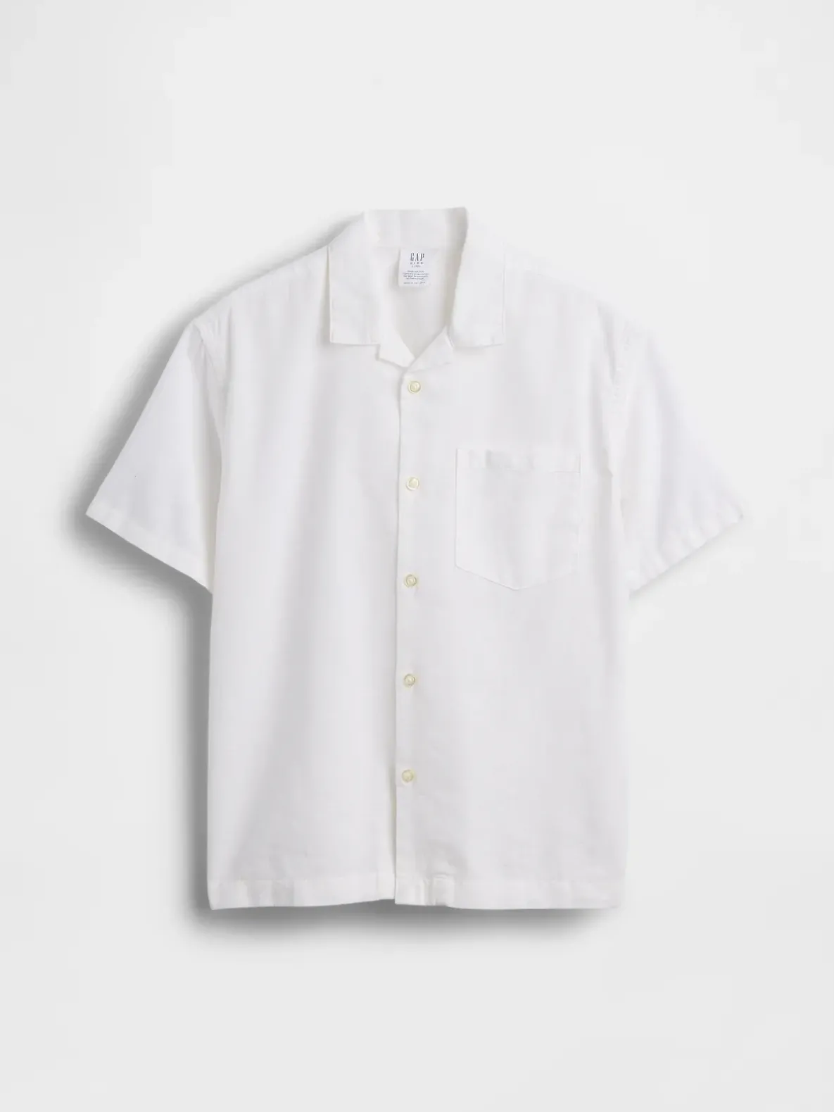 Kids Linen-Cotton Relaxed Vacay Shirt