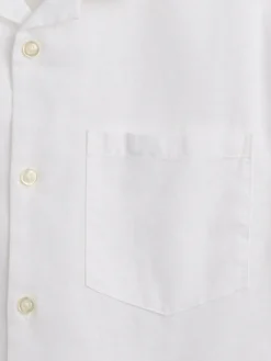 Kids Linen-Cotton Relaxed Vacay Shirt