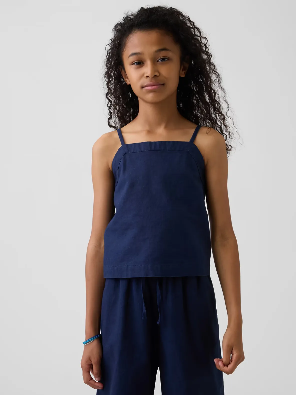 Kids Linen-Cotton Tank Top