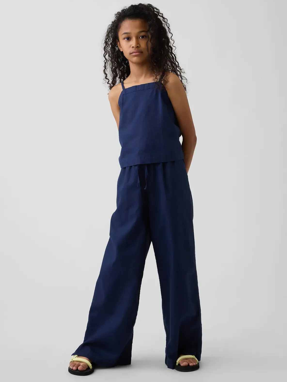 Kids Linen-Cotton Tank Top