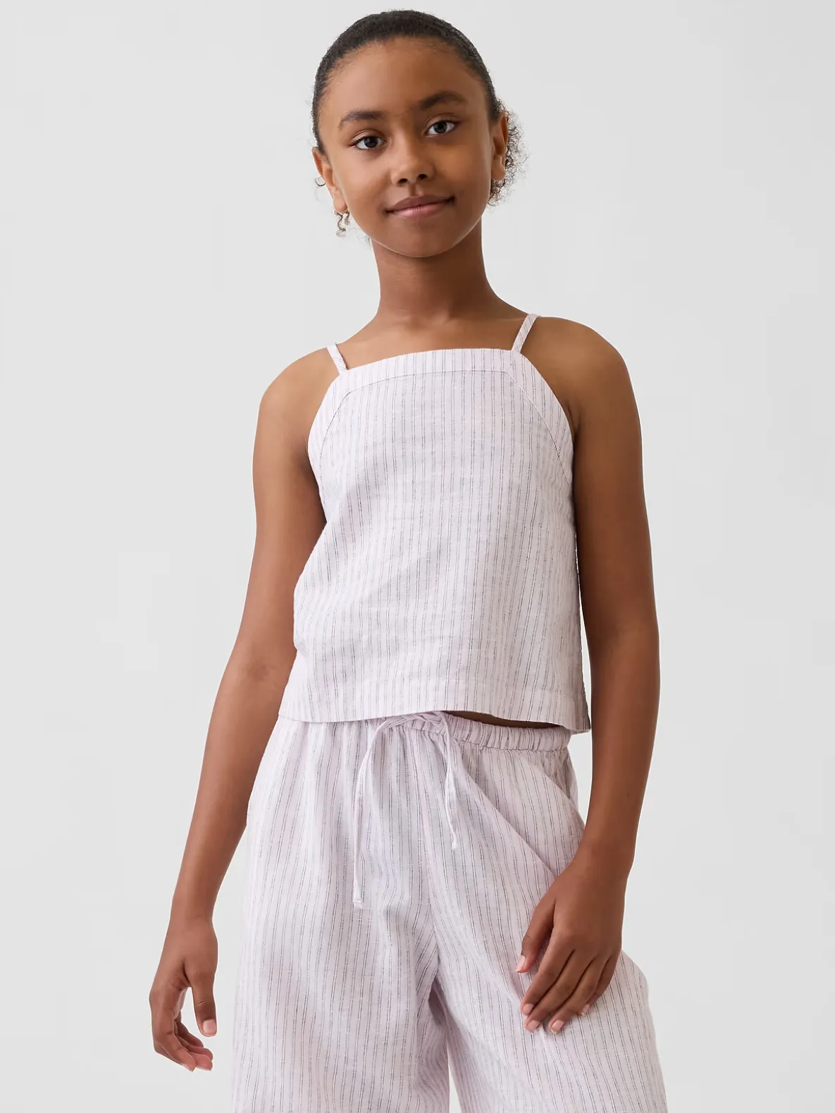 Kids Linen-Cotton Tank Top