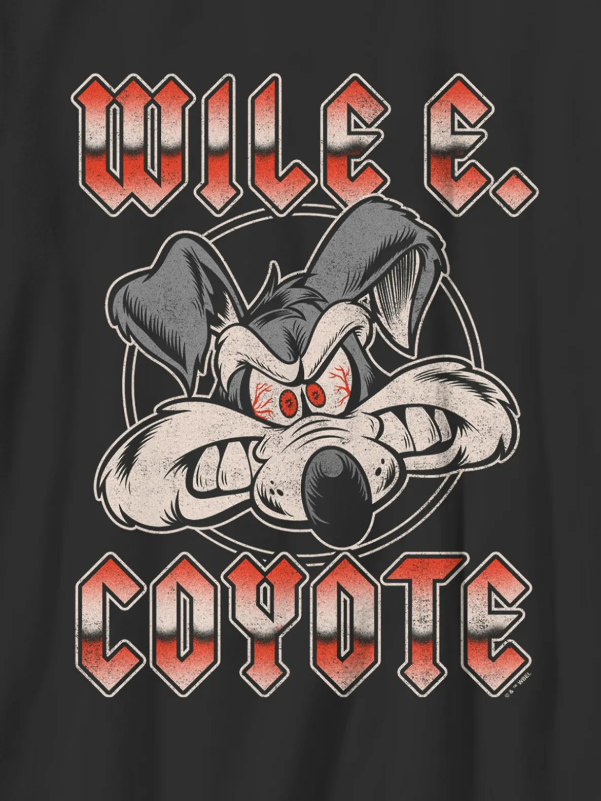Kids Looney Tunes Metal Wile E Graphic T-Shirt