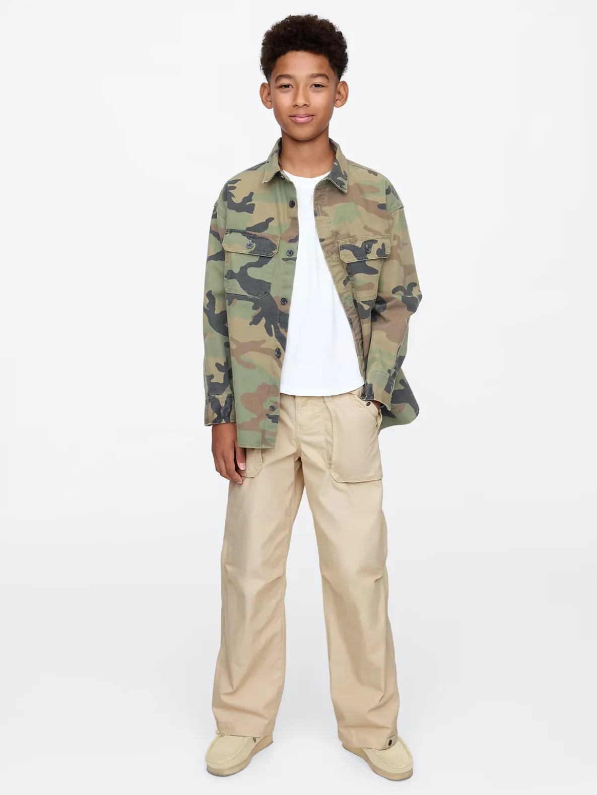Kids Loose Utility Pants