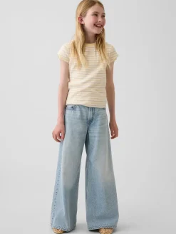 Kids Low Rise Baggy Jeans