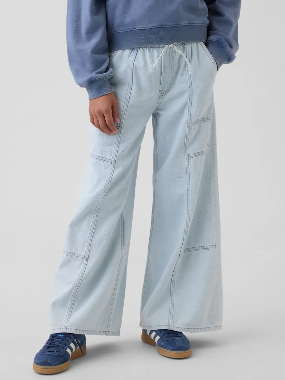 Kids Low Rise Easy Baggy Jeans