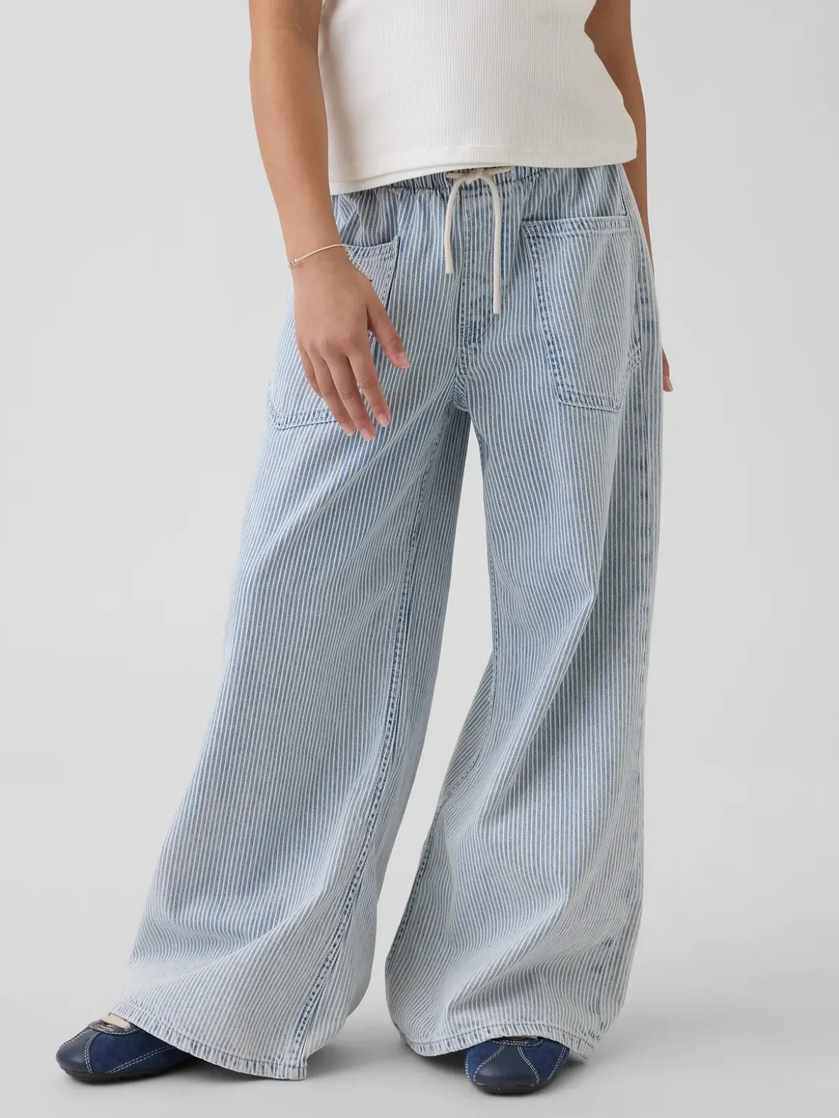 Kids Low Rise Easy Baggy Jeans