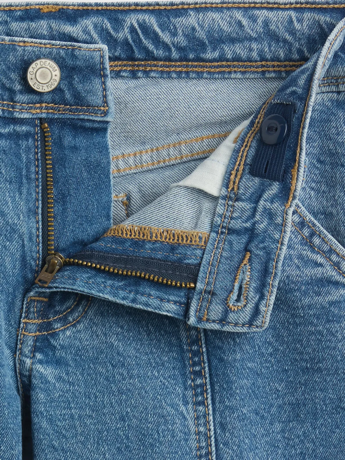 Kids Low Rise Seamed Relaxed Flare Jeans