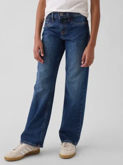 Kids Low Rise Straight Jeans