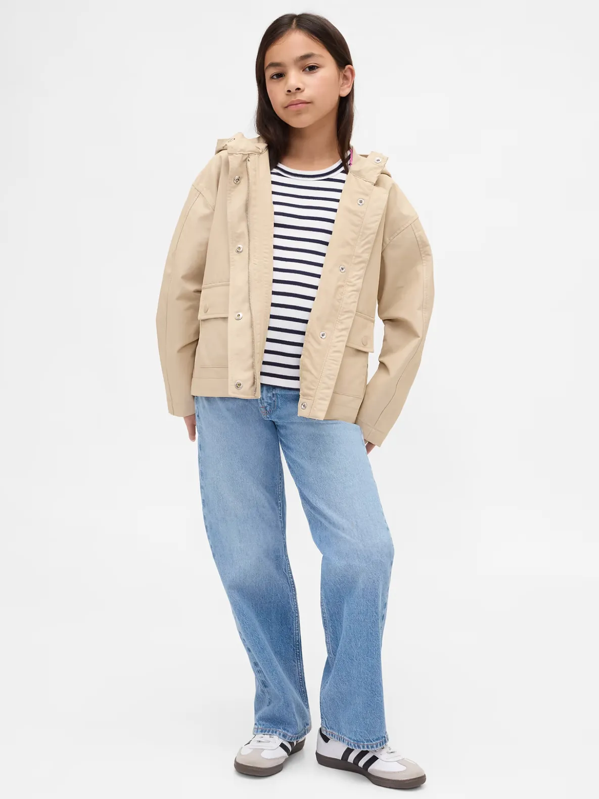 Kids Low Rise Straight Jeans