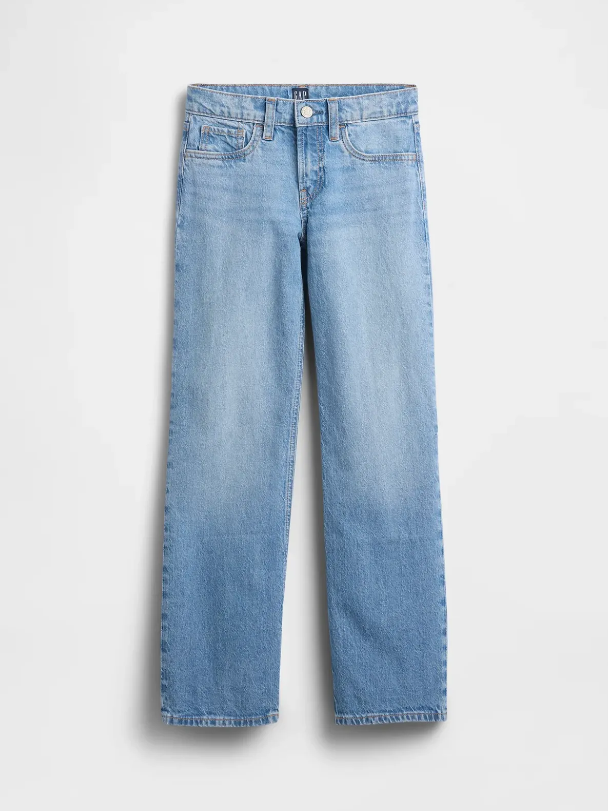 Kids Low Rise Straight Jeans