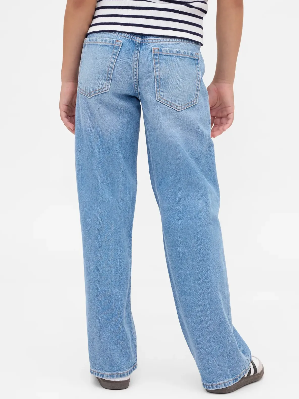 Kids Low Rise Straight Jeans