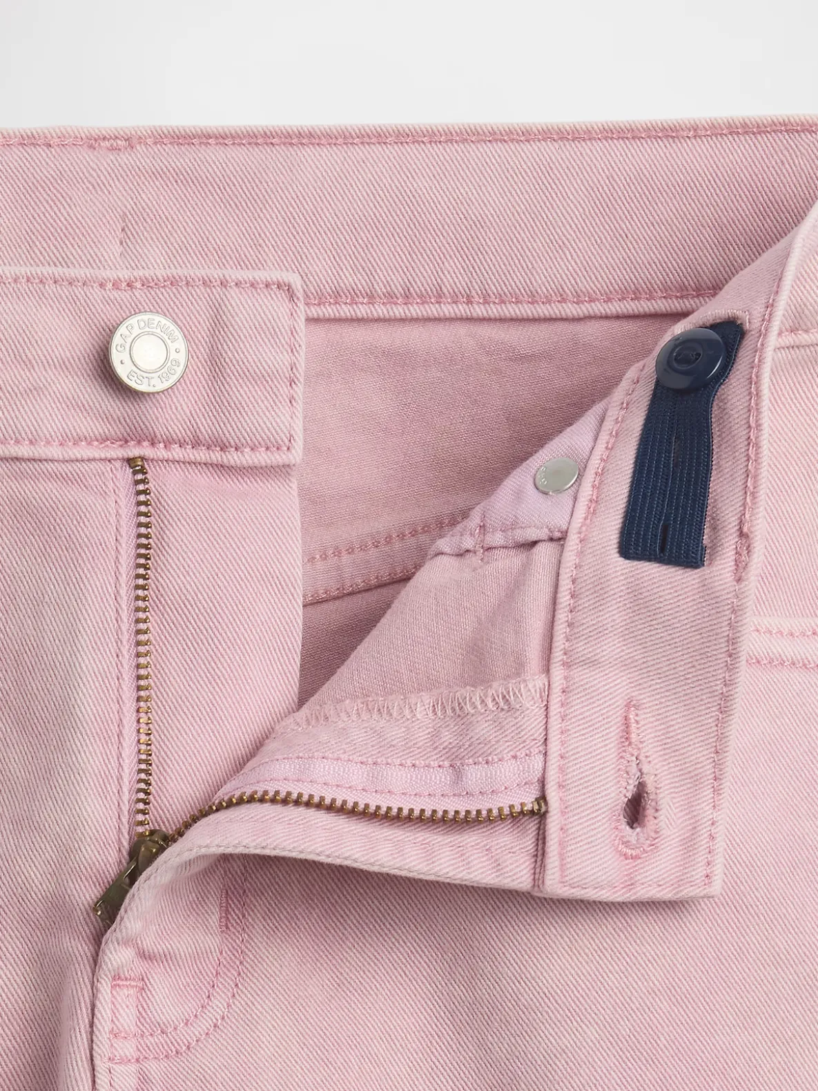 Kids Low Rise Stride Denim Shorts