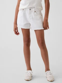 Kids Low Rise Stride Denim Shorts