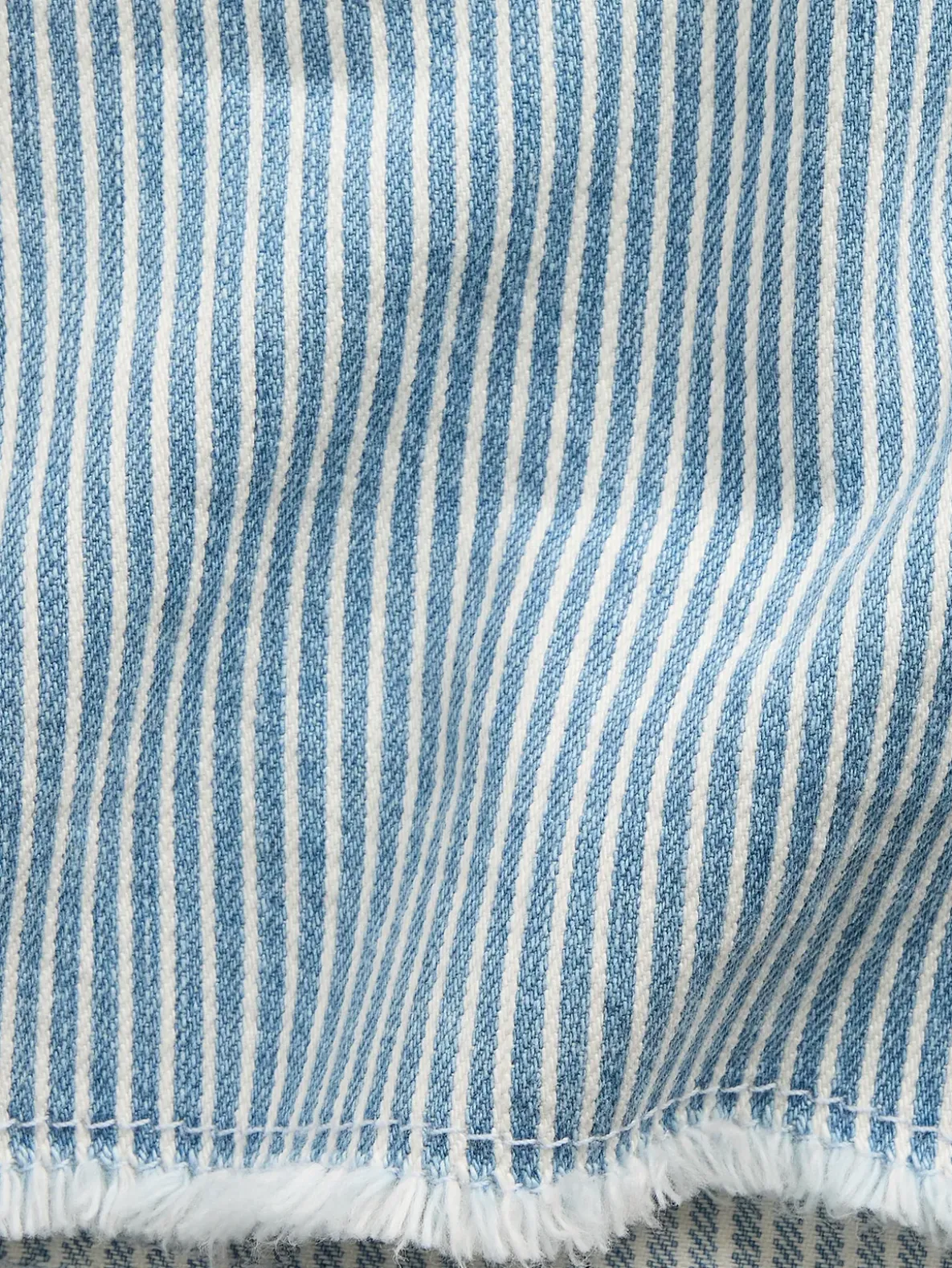 Kids Low Rise Stride Denim Stripe Shorts