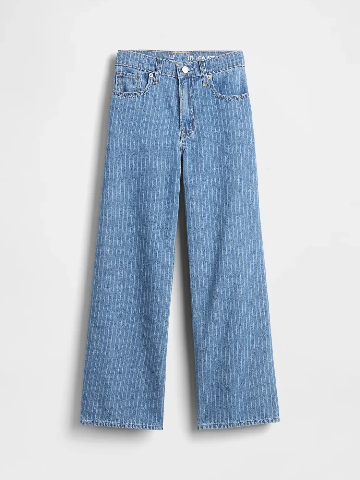 Kids Low Rise Stride Wide-Leg Jeans