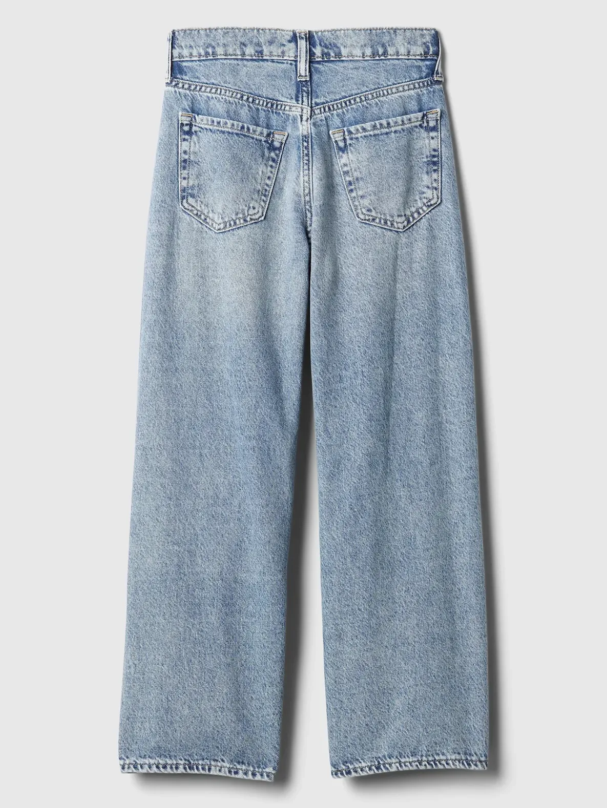 Kids Low Rise Stride Wide-Leg Jeans